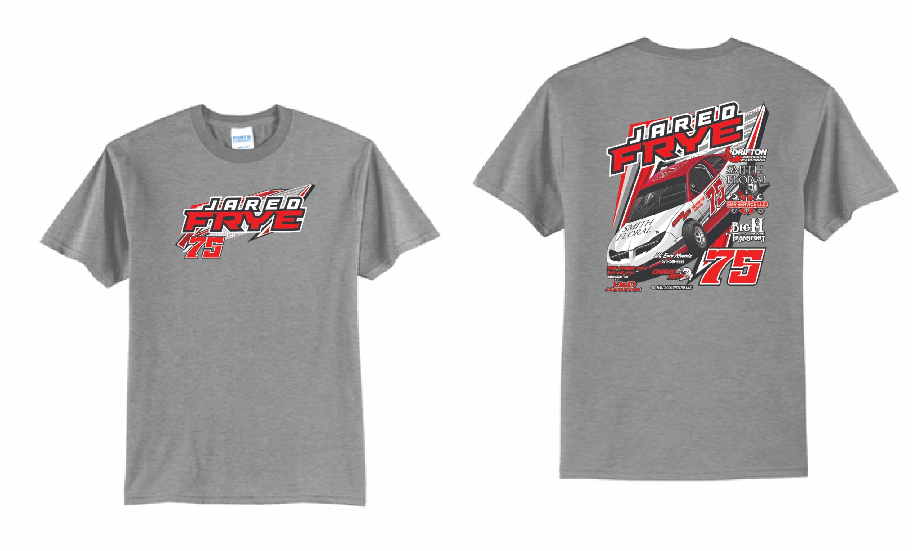 Jared Frye TShirt | PC55 Athletic Heather