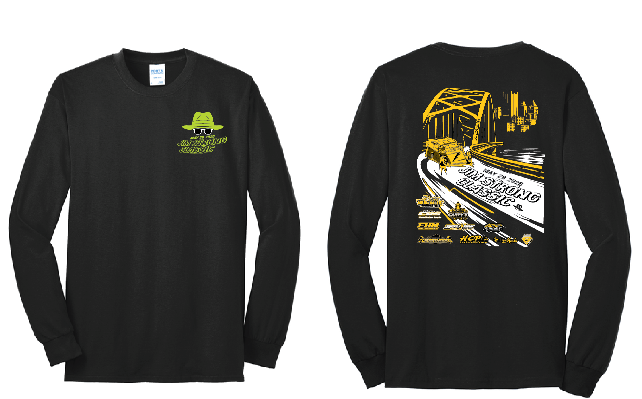 Jim Strong Classic Long Sleeve | PC55LS Black