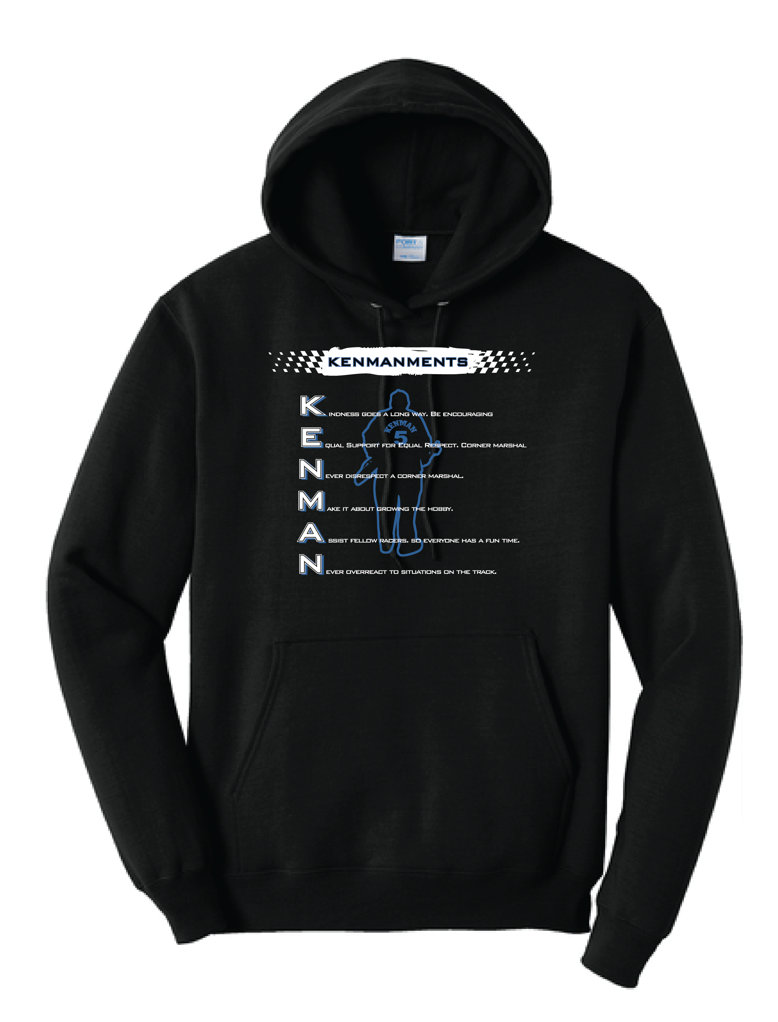 Kenman-ments Hoodie | PC78H Black