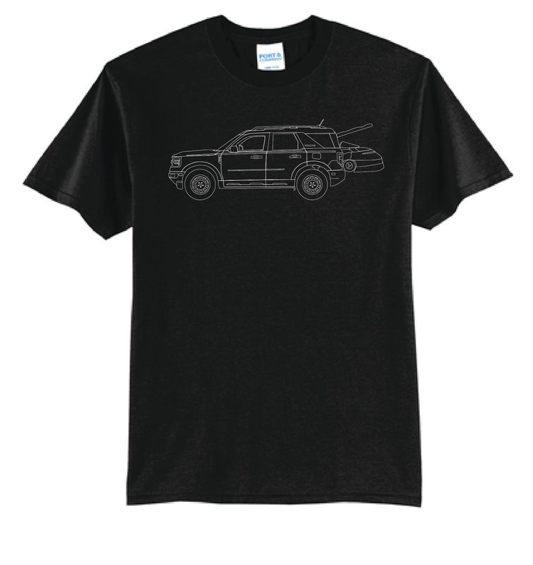 LeBronc James TShirt | PC55 Black