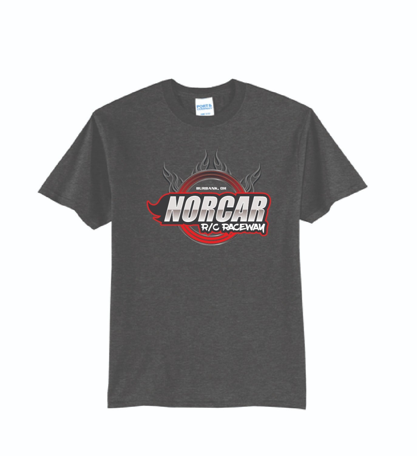 NORCAR TShirt | PC55 Dark Heather Grey