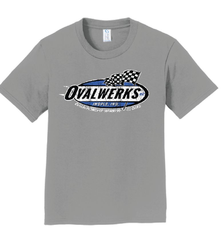 Ovalwerks Logo - Port & Co Youth Fan Favorite Tee. | PC450Y
