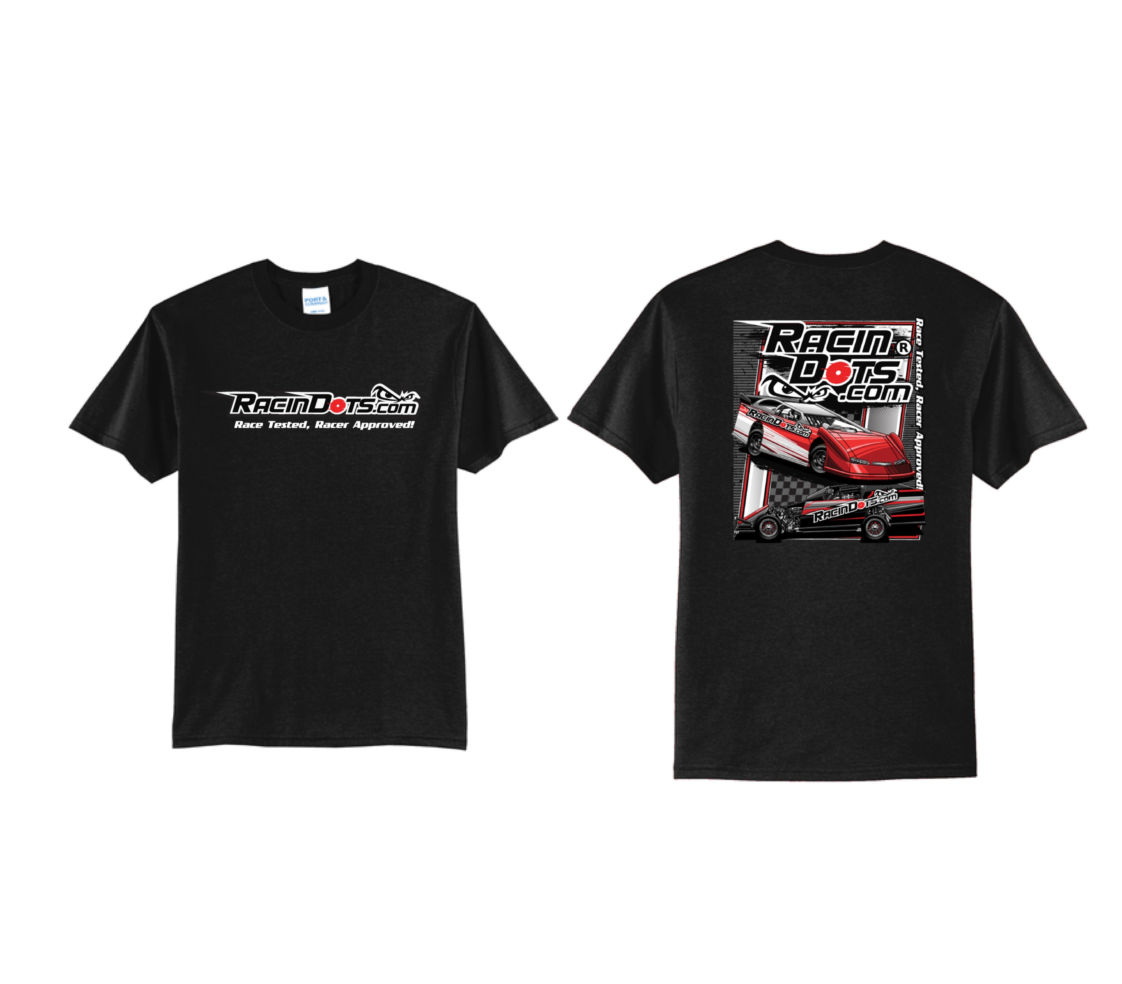 RacinDots TShirt | PC55 Black