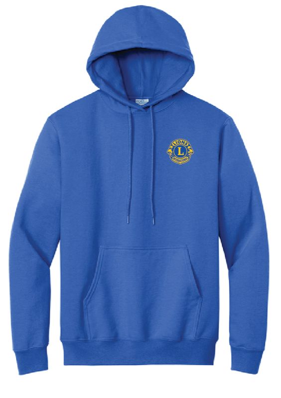 Randolph Lions Club - Port & Co™ Essential Fleece Pullover Hooded Sweatshirt | PC90H