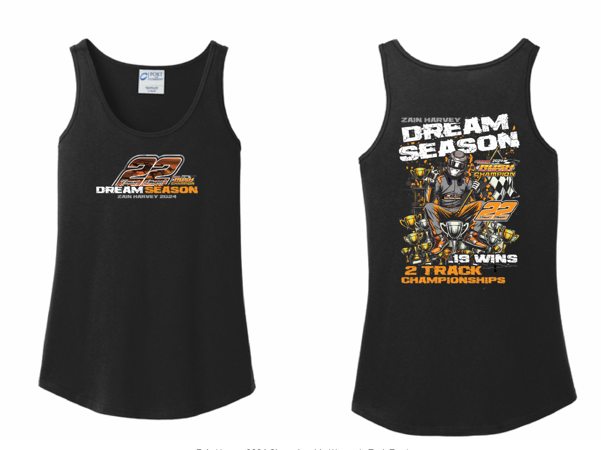 Zain Harvey 2024 Championship Women's Tank Top | LPC54TT Black