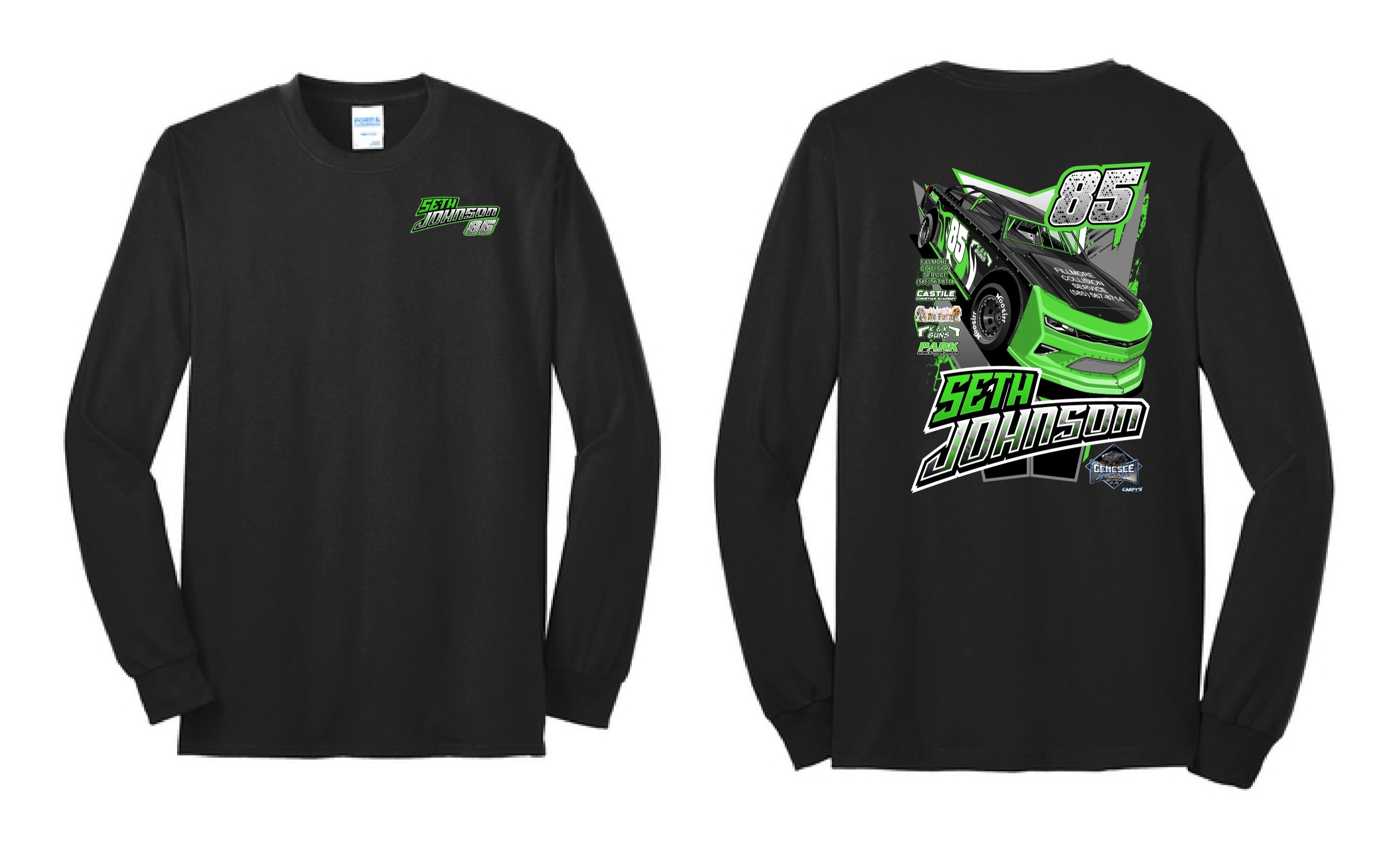 Seth Johnson Long Sleeve Shirt | DT105 Black