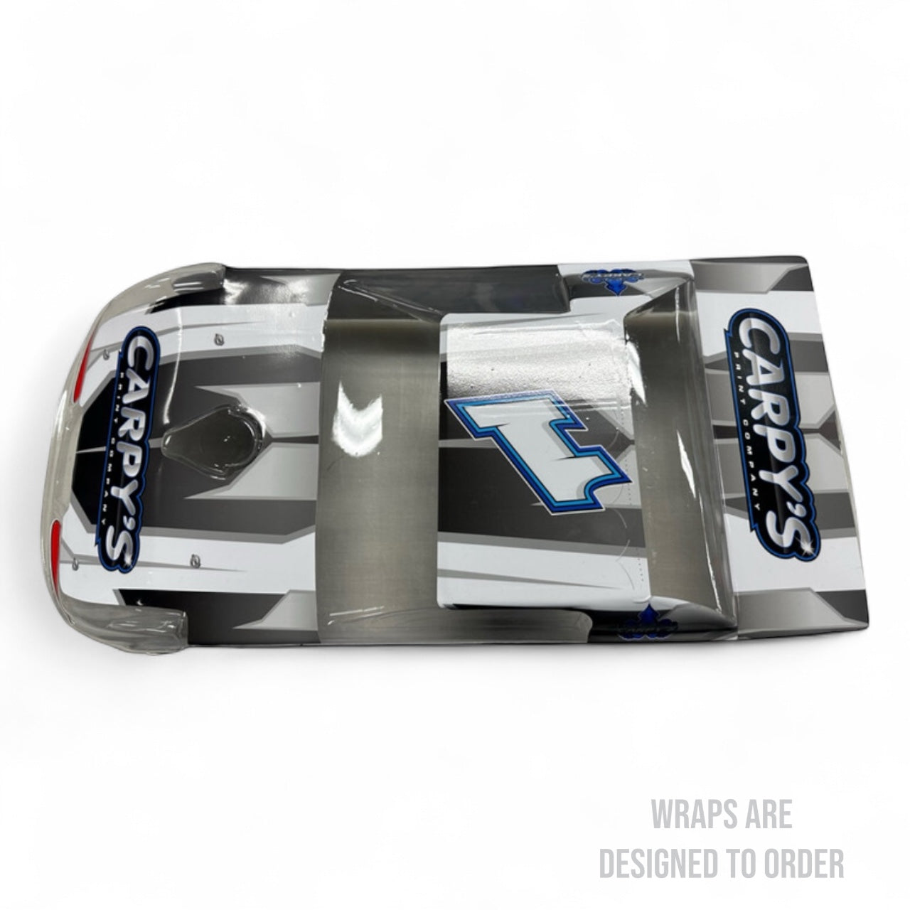 RC car with 'Carpy's' branding on a white background