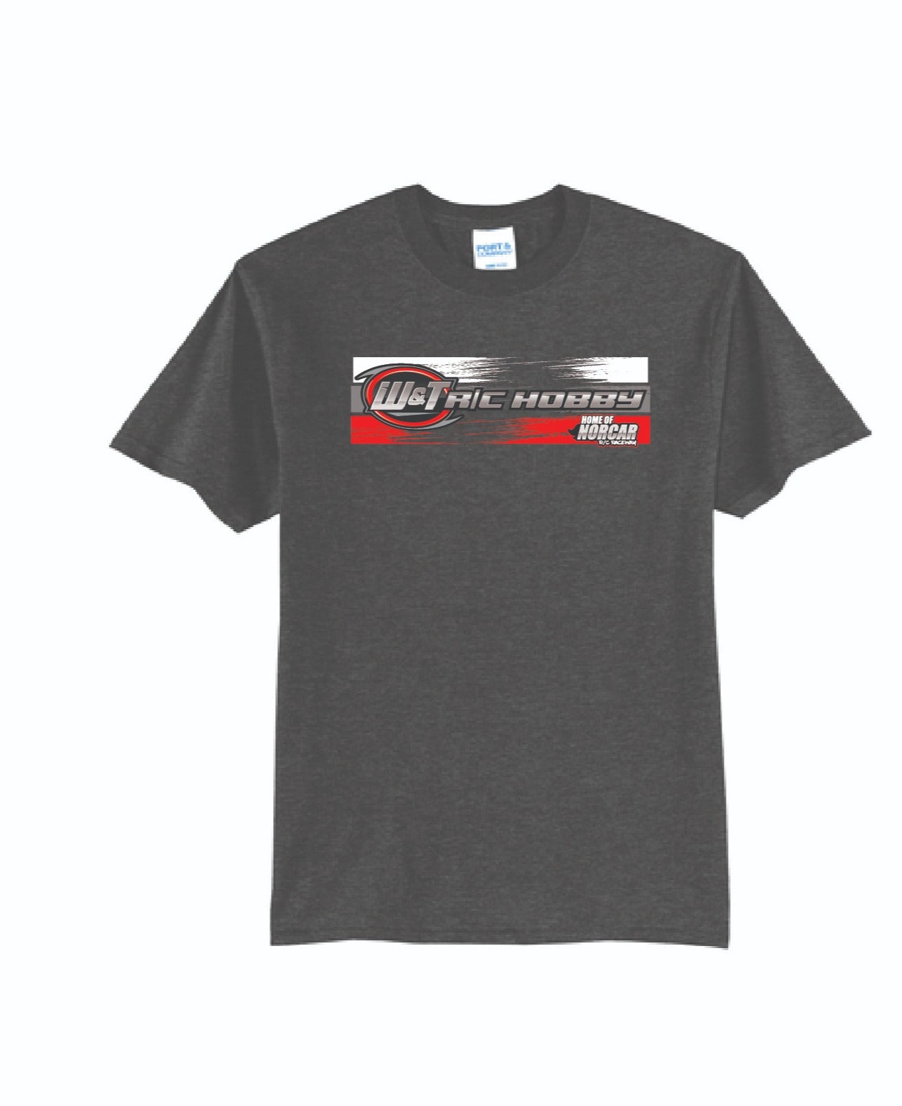 W&T RC Hobby/NORCAR TShirt | PC55 Dark Heather Grey