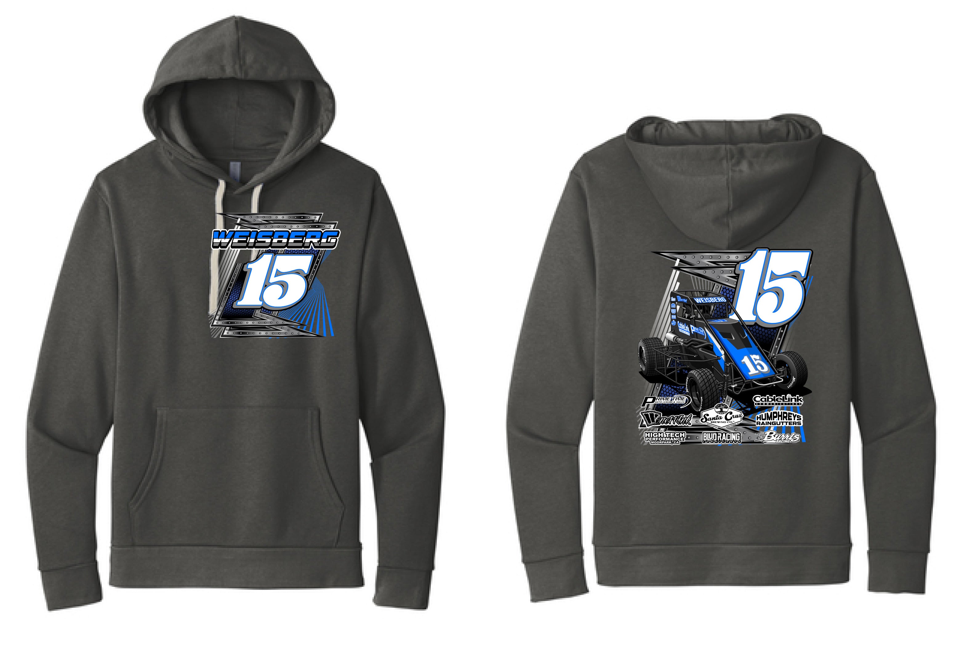 Weisberg 15 Hoodie | NL9303 Heavy Metal