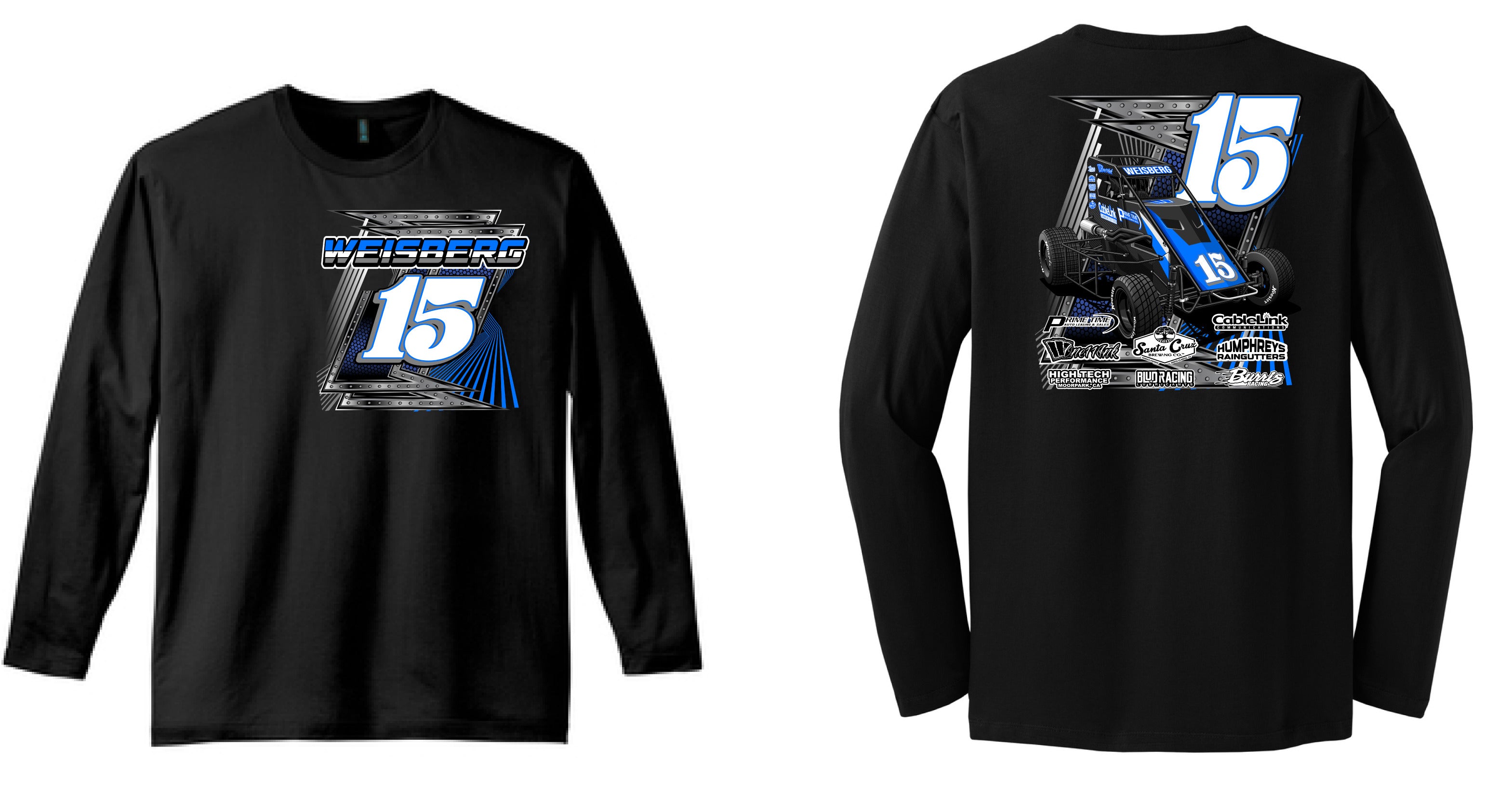 Weisberg 15 Long Sleeve Shirt | DT105 Black